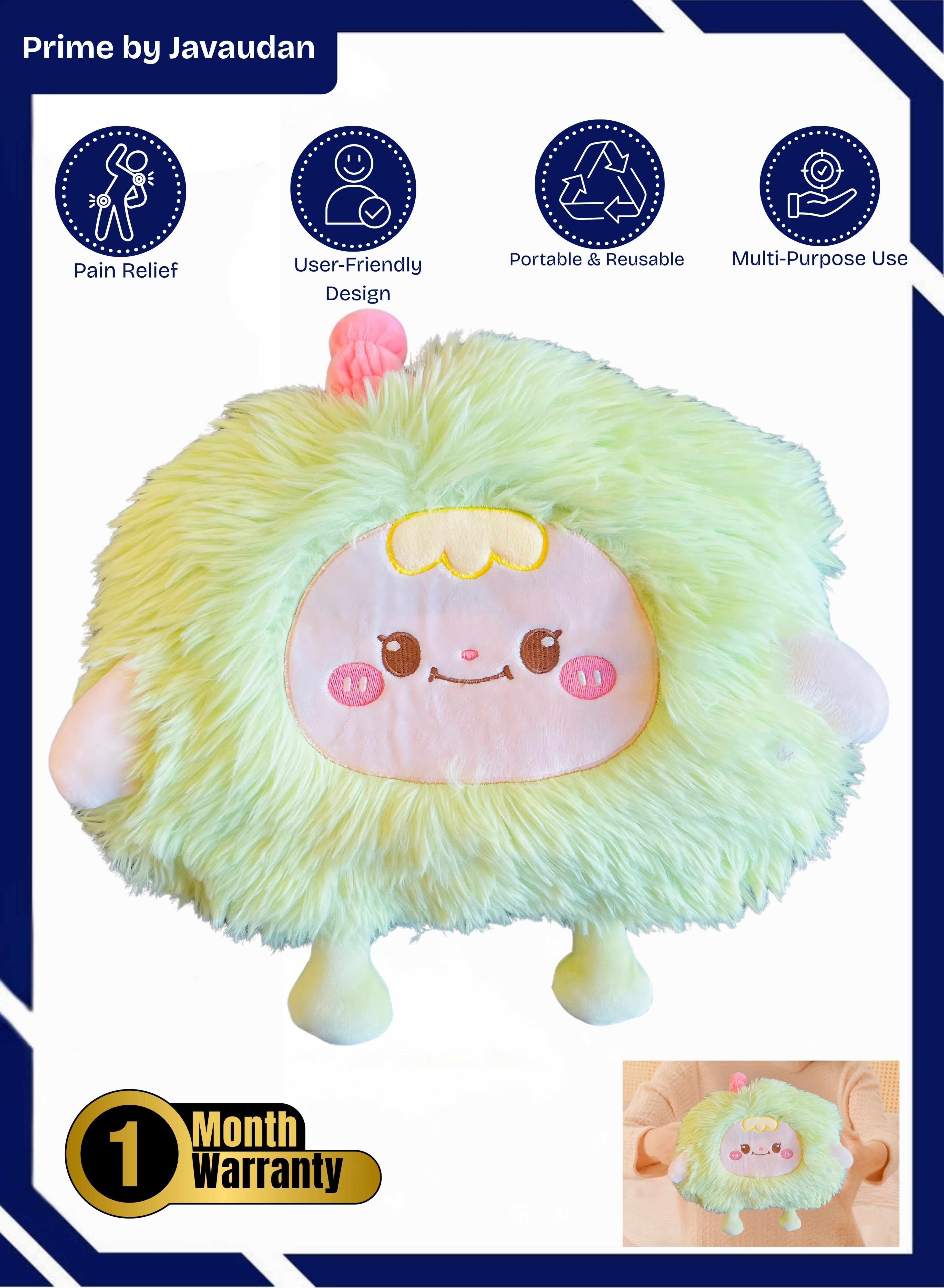 Electric Hot Water Bag for Pain Relief Heating Pad Hot Water Pillow for Neck Back Muscle Ache and Massage