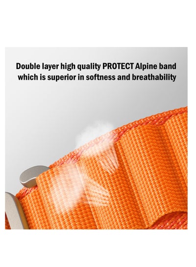 Alpine Loop Apple Watch Band Compatible with 38/40/41mm Sizes Stylish and Comfortable Design and Lightweight Polyester