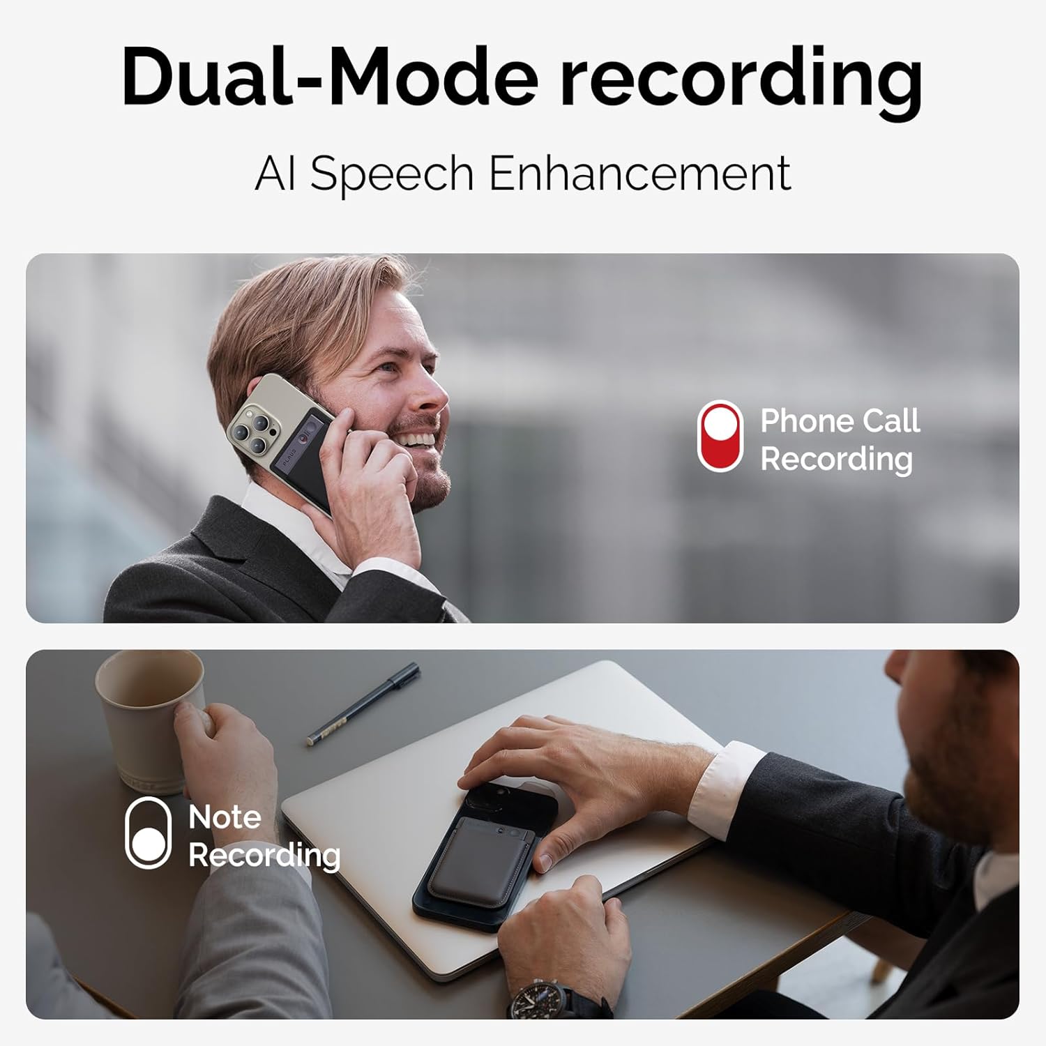 PLAUD Note AI Voice Recorder (Black)
