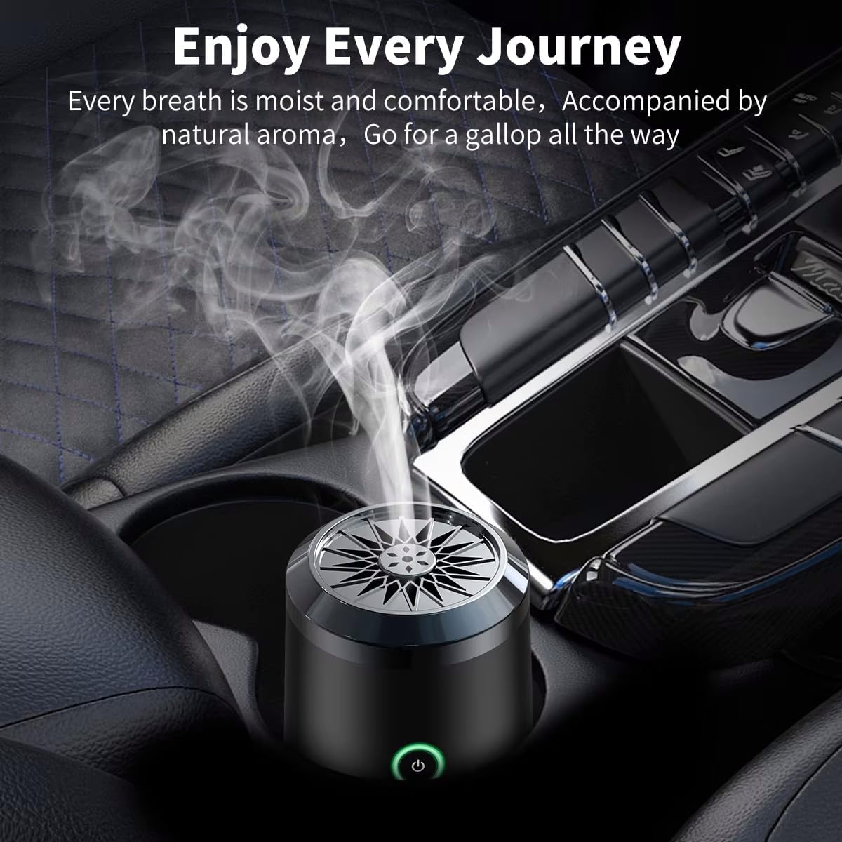 CLOVER JEWELRY بخور كهربائي مبخرة صغيرة بخور محمول USB قابل لإعادة الشحن ناشر رائحة للسيارة والمنزل مبخرة إلكترونية للهاتف المحمول للبخور قابلة لإعادة الشحن صغيرة الحجم للسيارة المكتب
