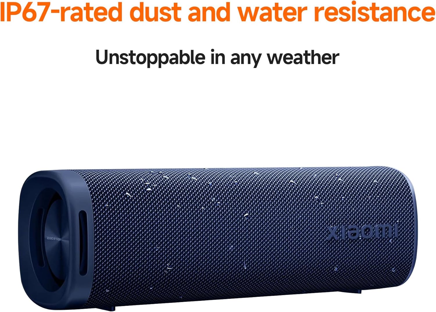 Xiaomi Portable Bluetooth Speaker (30W), Sound, True Wireless Stereo, Bluetooth 5.4, IP67 Waterproof, Long Time Playback, Blue