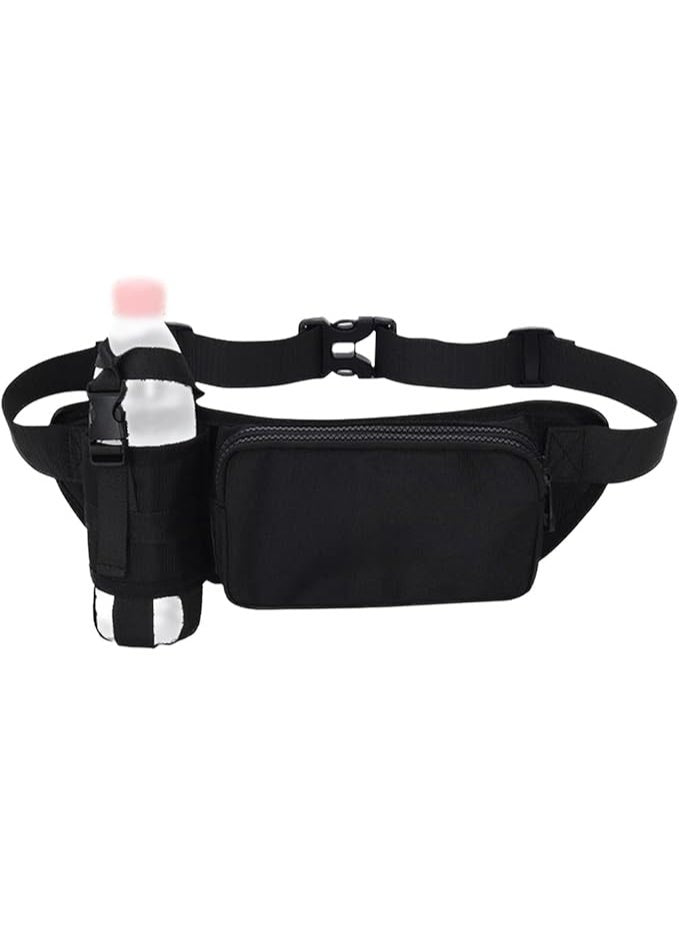 Dual Pocket Sport Waist Bag Large Capacity Fanny Pack For Men Women