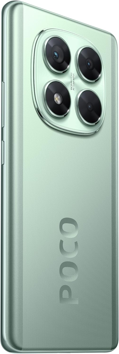 POCO X7 Green 12GB RAM 512GB 5G Mobile | Mediatek Dimensity 7300-Ultra | 1.5K 120Hz AMOLED curved display | 50MP main camera with OIS | IP68 & 5110mAh battery