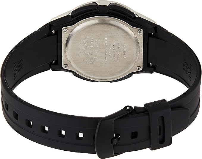 Casio Forester Alarm World Time Quartz Analog-Digital Black Dial Men's Watch AW80-1AV