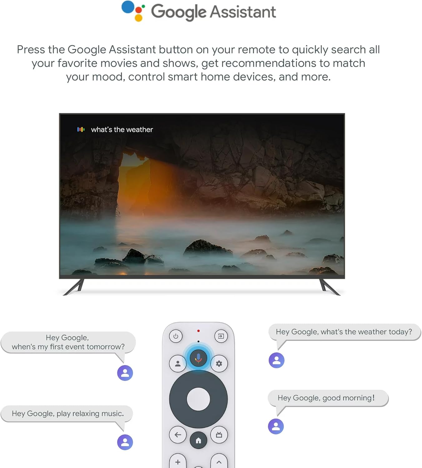 onn onn. Google TV 4K UHD Resolution Streaming Box with Remote Control