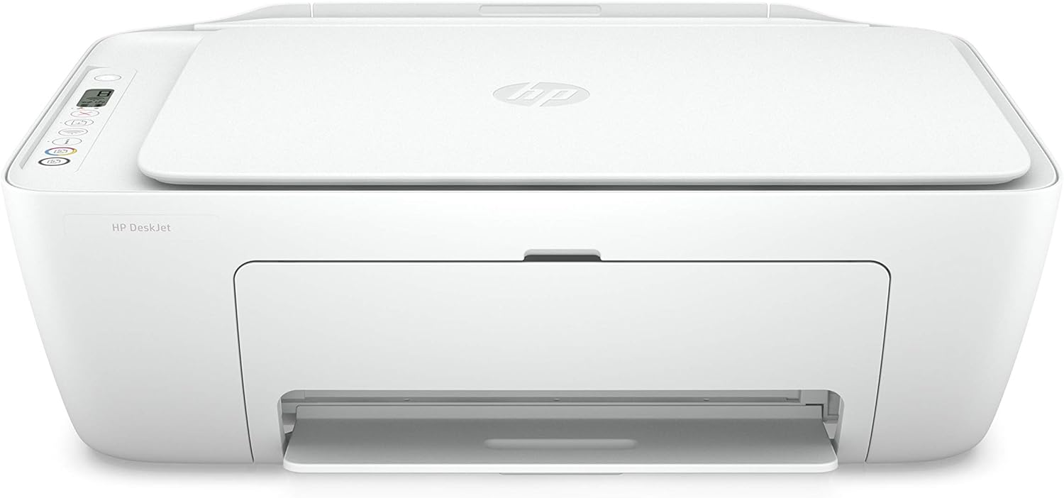 طابعة Deskjet 2710 لاسلكية، طباعة، نسخ، مسح ضوئي [5Ar83B] بيضاء