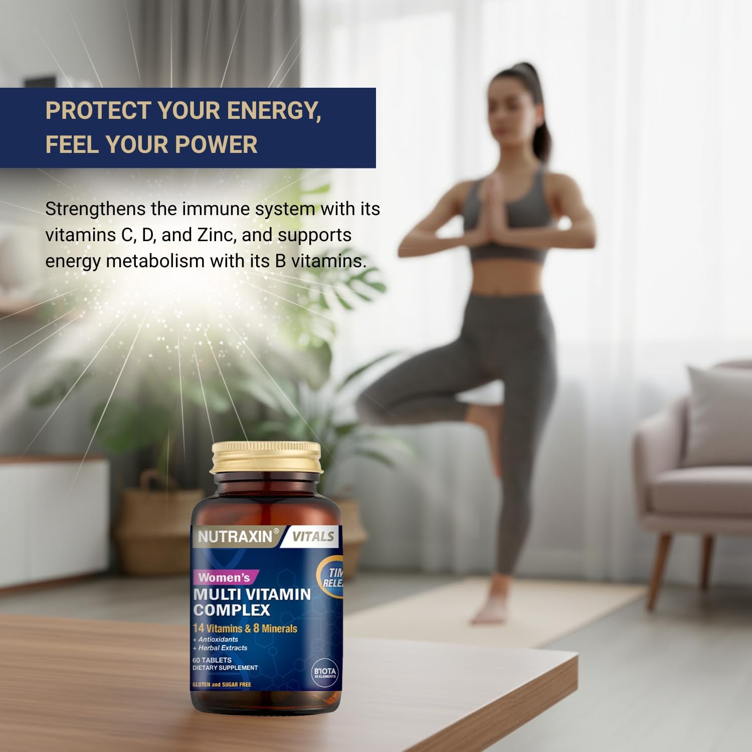 Nutraxin Womens Multivitamin Mineral Complex 60 Tablet