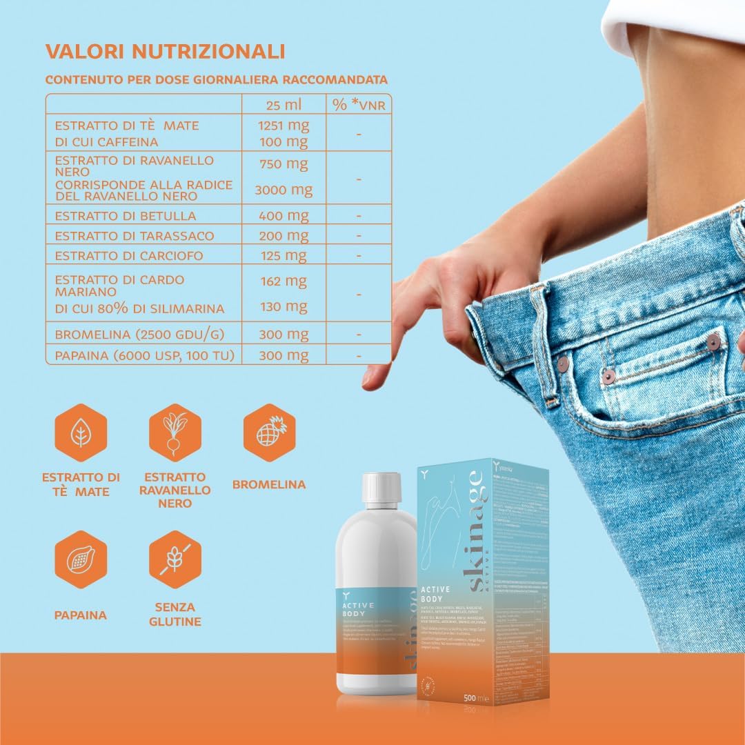 SKINAGE ACTIVE BODY 500ML