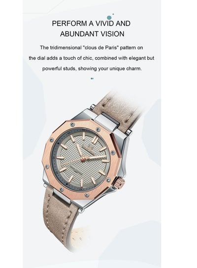 NAVIFORCE NF5026 Quartz Leather Bracelet Luxury Women Simple Lady Watch Waterproof Women Wathches Female Watch Reloj Mujer