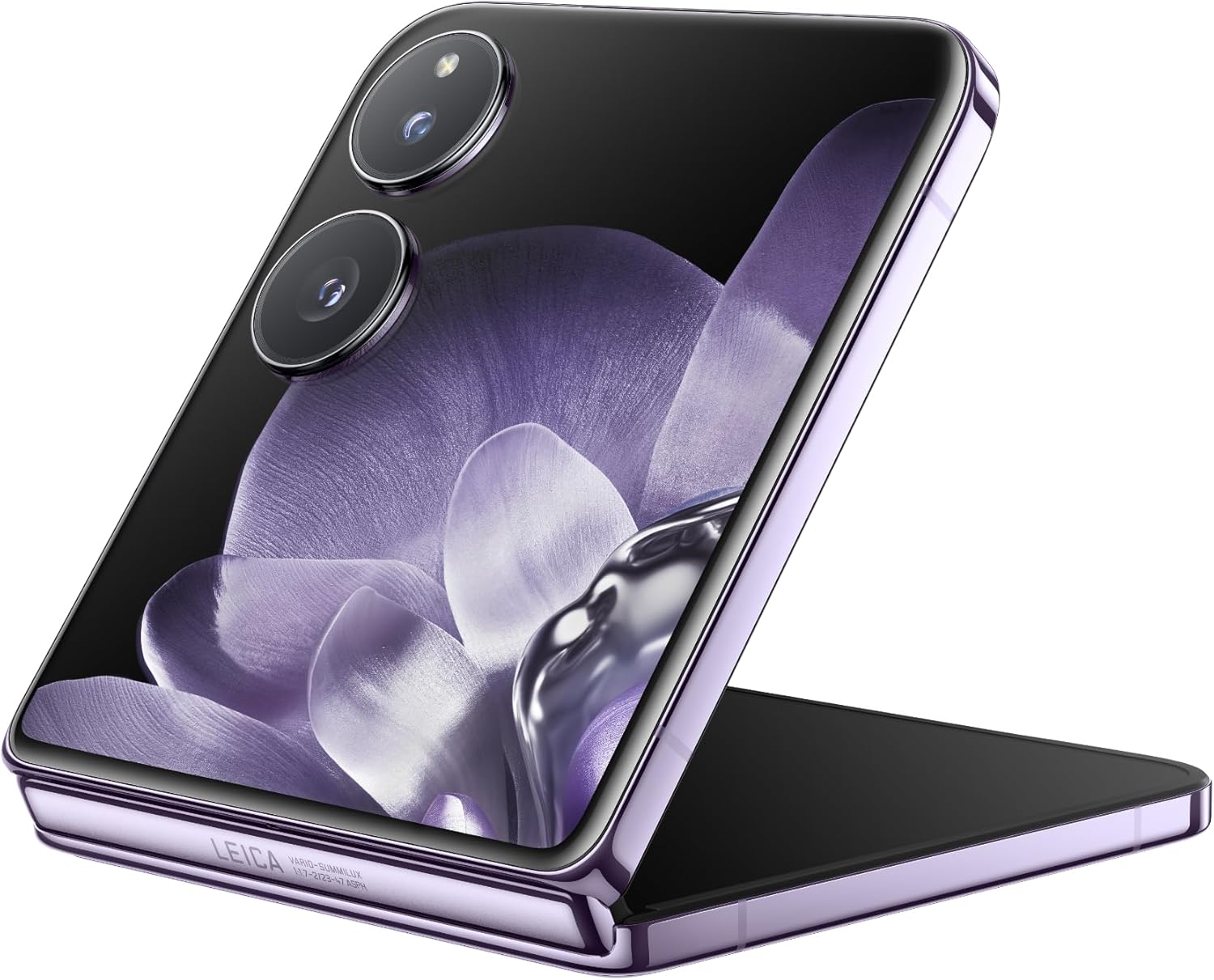 Xiaomi Mix Flip 5G Mobile,Purple (12GB RAM+512GB) |Snapdragon® 8 Gen 3| 6.86" + 4.01" 120Hz dual display| 4780mAh battery| Leica Dual Camera 50+50, 32MP Front camera| Free outdoor speaker + Hair Dryer
