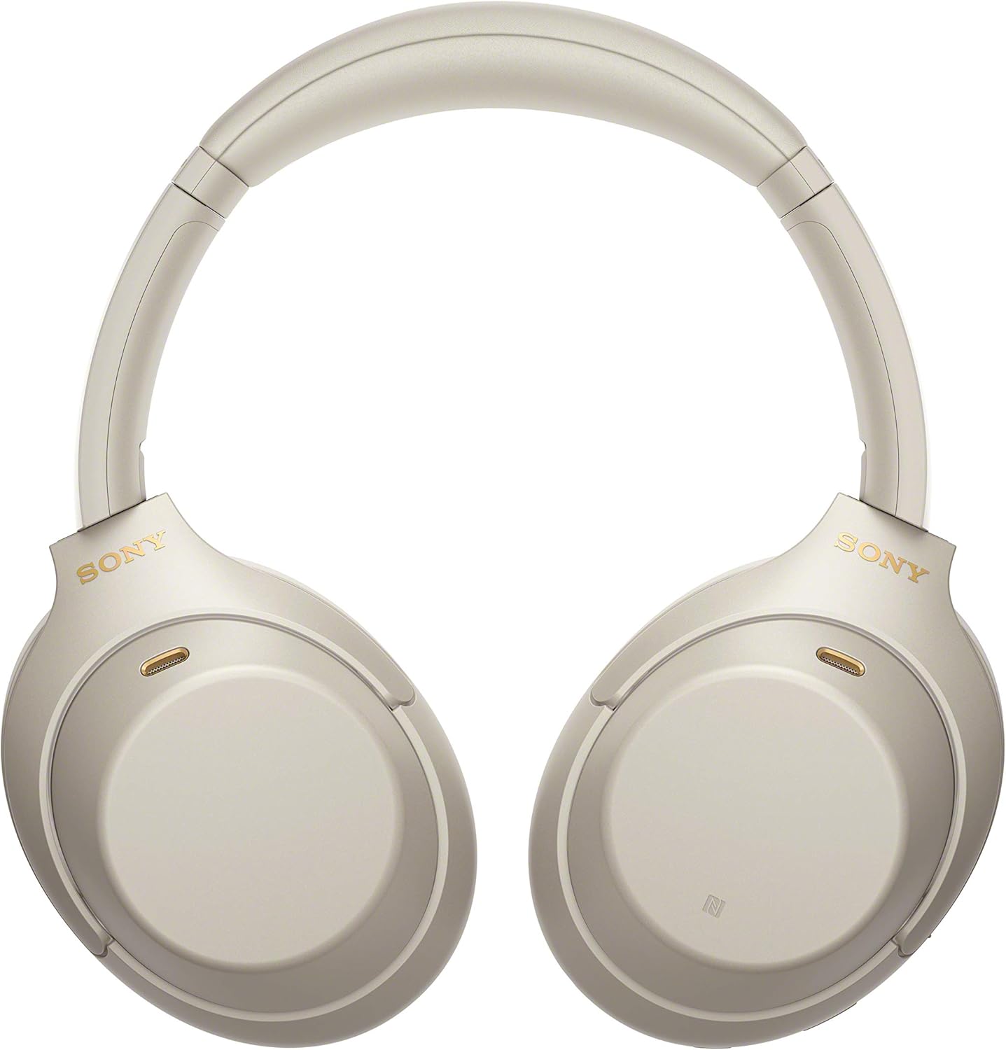سماعات رأس لاسلكية Sony WH-1000XM4 مزودة بخاصية إلغاء الضوضاء - عمر بطارية يصل إلى 30 ساعة - تصميم فوق الأذن - مُحسّنة لـ Alexa ومساعد Google - مع ميكروفون مدمج للمكالمات الهاتفية - فضي