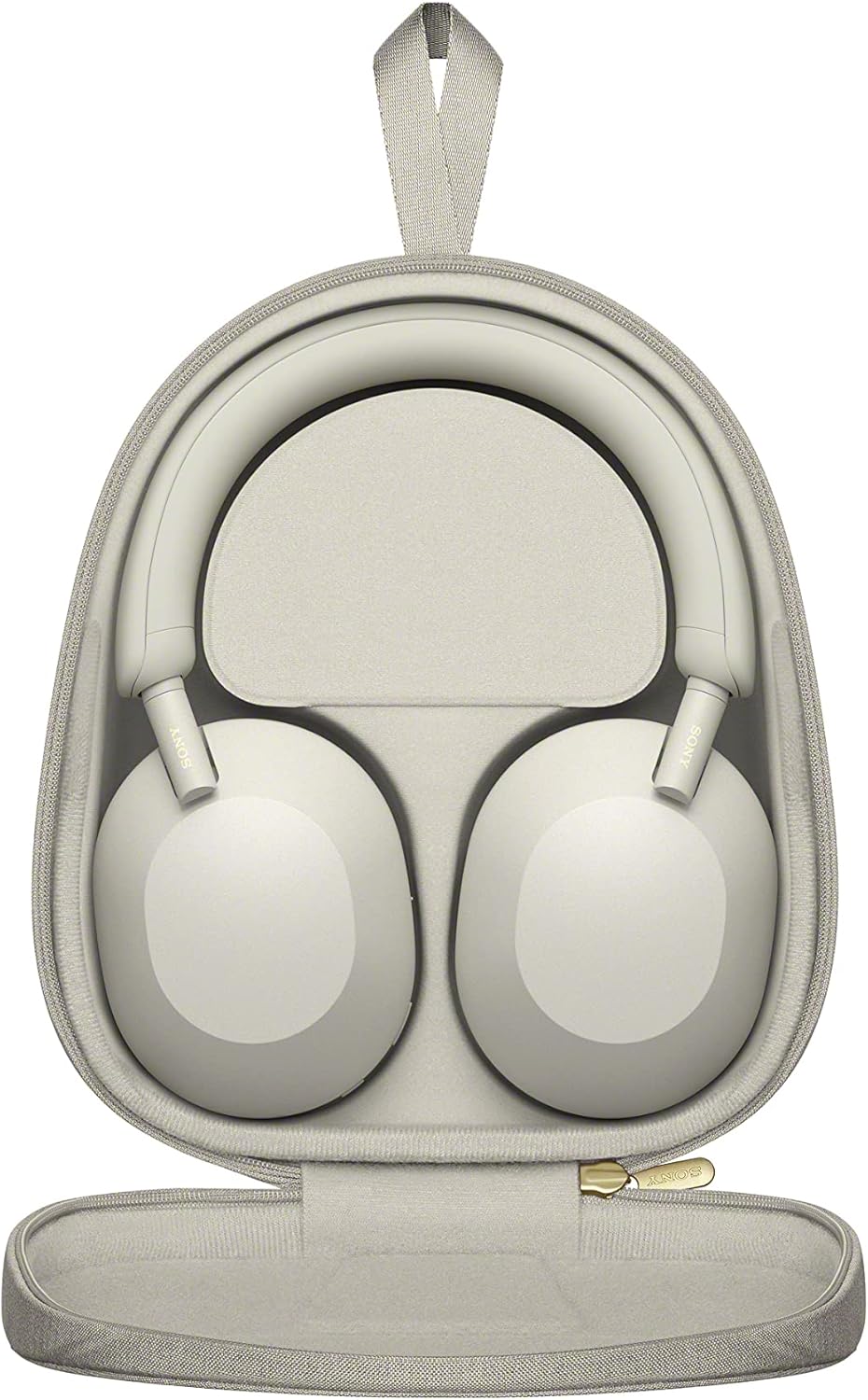 Sony WH-1000XM5 Wireless Industry Leading Noise Canceling Headphones with Auto Noise Canceling Optimizer, Crystal Clear Hands-Free Calling, and Alexa Voice Control, Silver