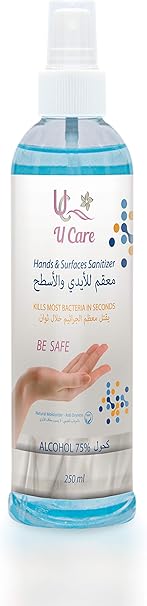 U Care Hand Sanitizer 75% 250Ml