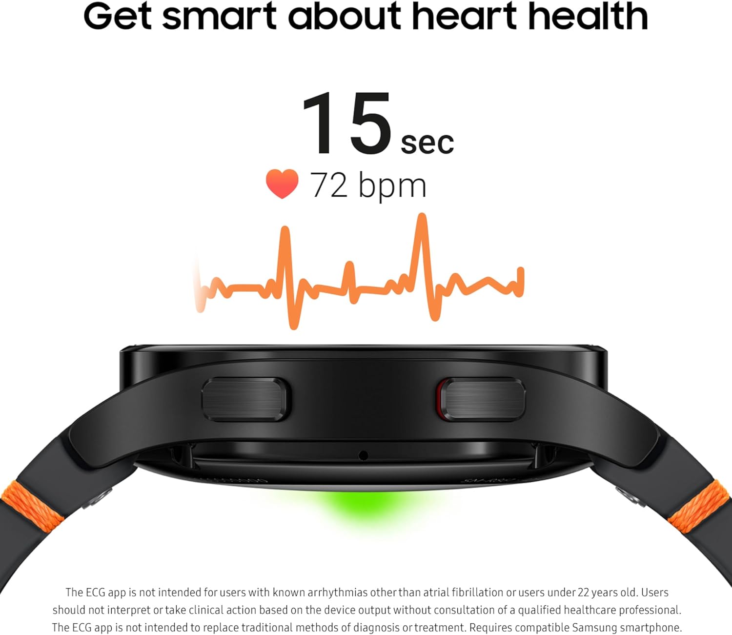 Samsung Galaxy Watch FE 40mm Bluetooth AI Smartwatch w/Fitness Tracking, BIA Sensor, Personalized HR Zones, Heart Rate Tracker, Sleep Monitor, 2024, Black [US Version, 1Yr Manufacturer Warranty]