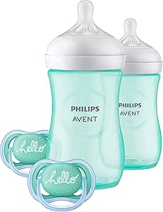 Philips Avent Natural Feeding Bottle Green Set