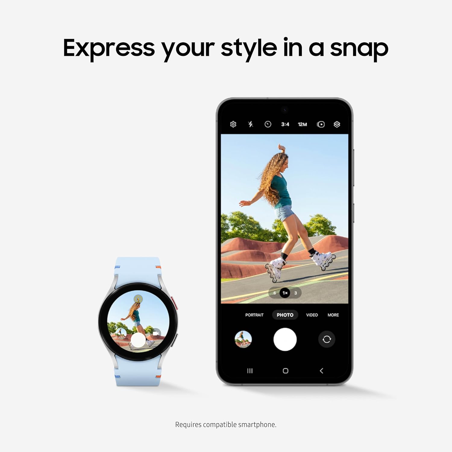 Samsung Galaxy Watch FE 40mm Bluetooth AI Smartwatch w/Fitness Tracking, BIA Sensor, Personalized HR Zones, Heart Rate Tracker, Sleep Monitor, 2024, Black [US Version, 1Yr Manufacturer Warranty]