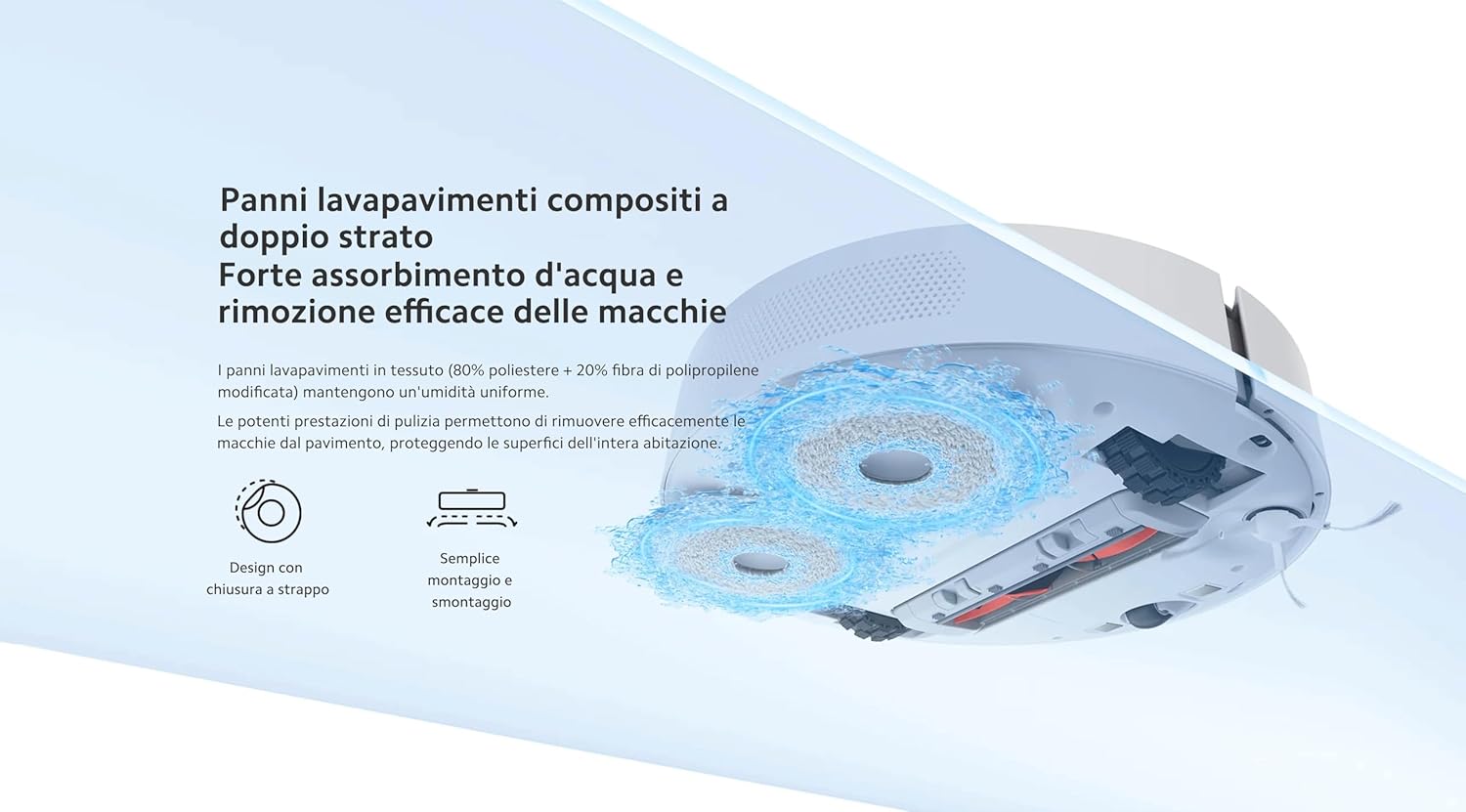 Xiaomi Robot Vacuum S10+| Dual Pad Pressure | Powerful Suction Fan Blower- 4000pa| Smart 3D obstacle avoidance | with a 5200mAh Battery capacity |Remote control via Xioami Home App Control | White