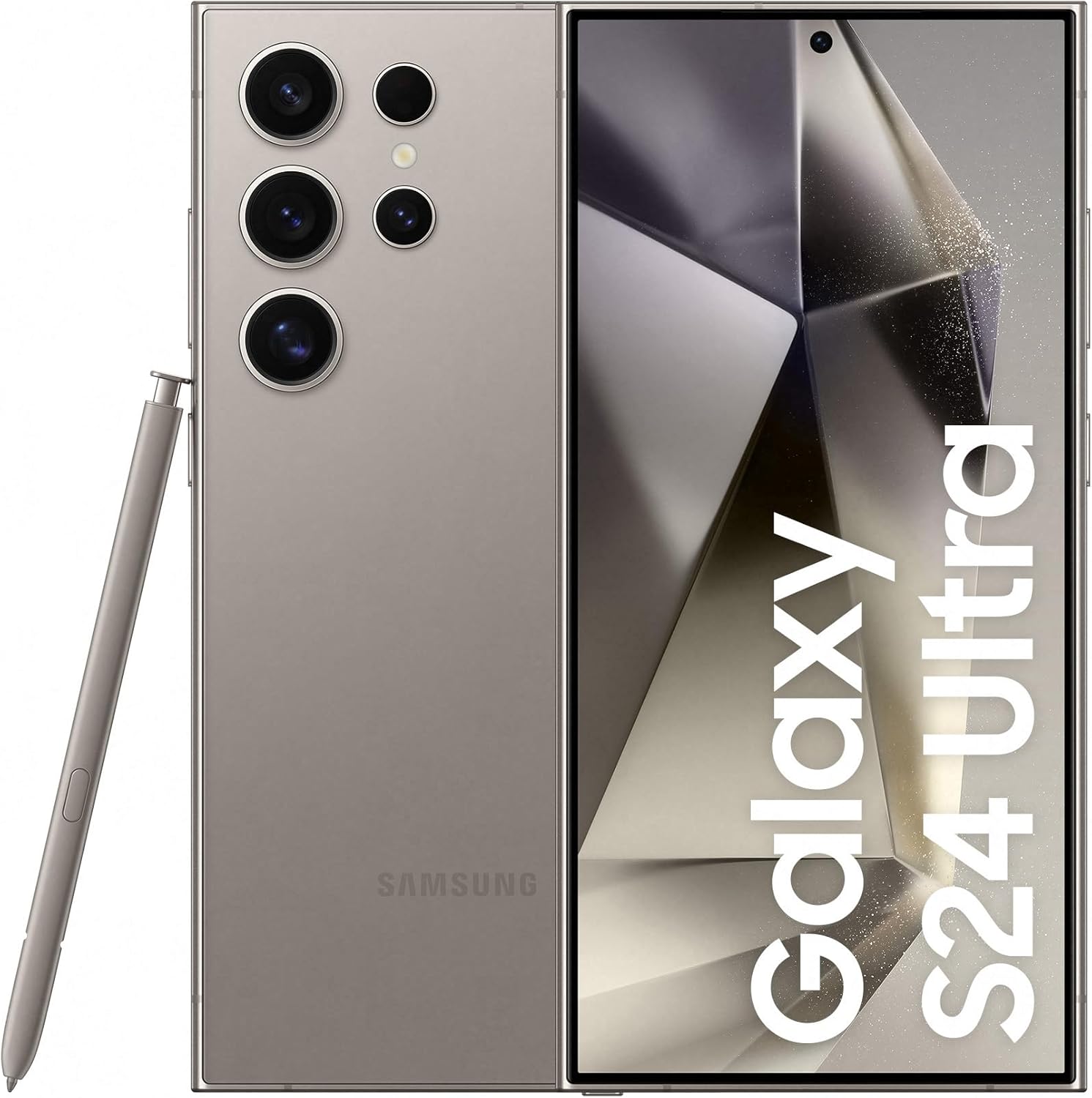 SAMSUNG Galaxy S24 Ultra, 512GB, Gray, 12GB RAM, Android Smartphone, 200MP Camera, (International Version)