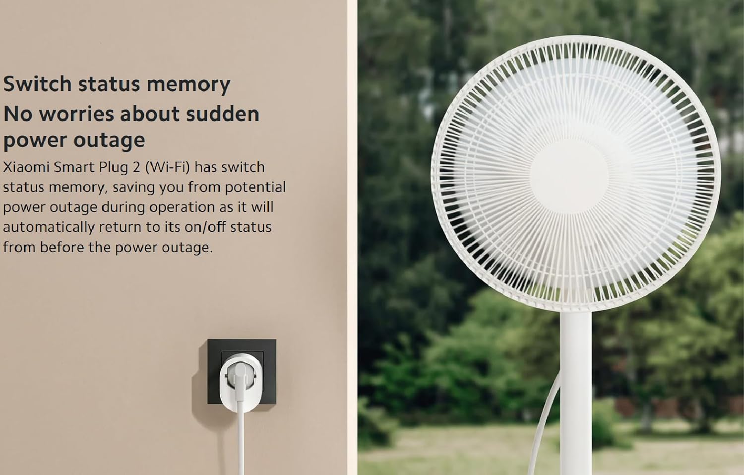 Xiaomi Mi Smart Plug 2 (WiFi), Black