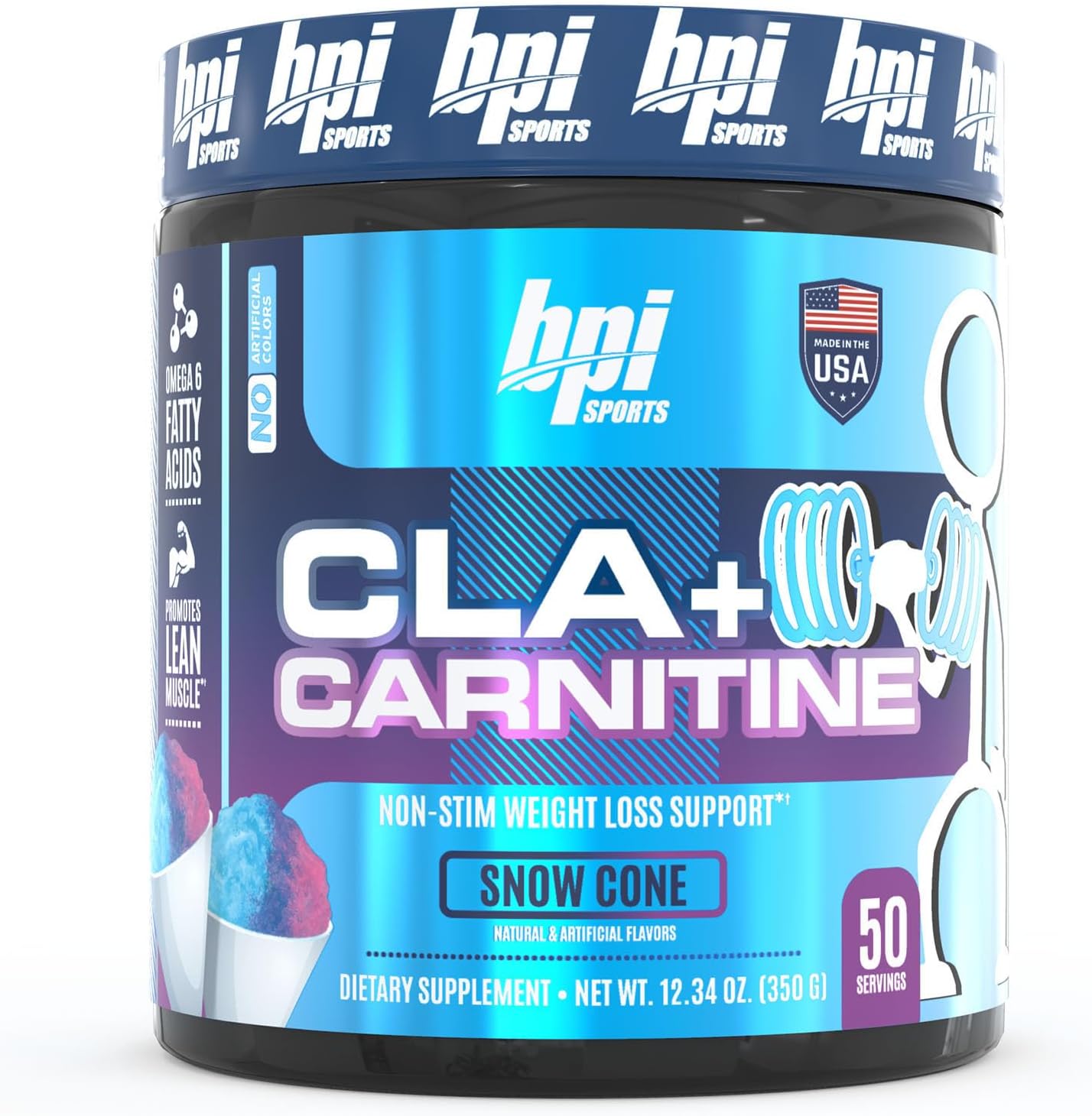 Cla + Carnitine Conjugated Linoleic Acid Weight Loss 50 Servings 12.34 Oz