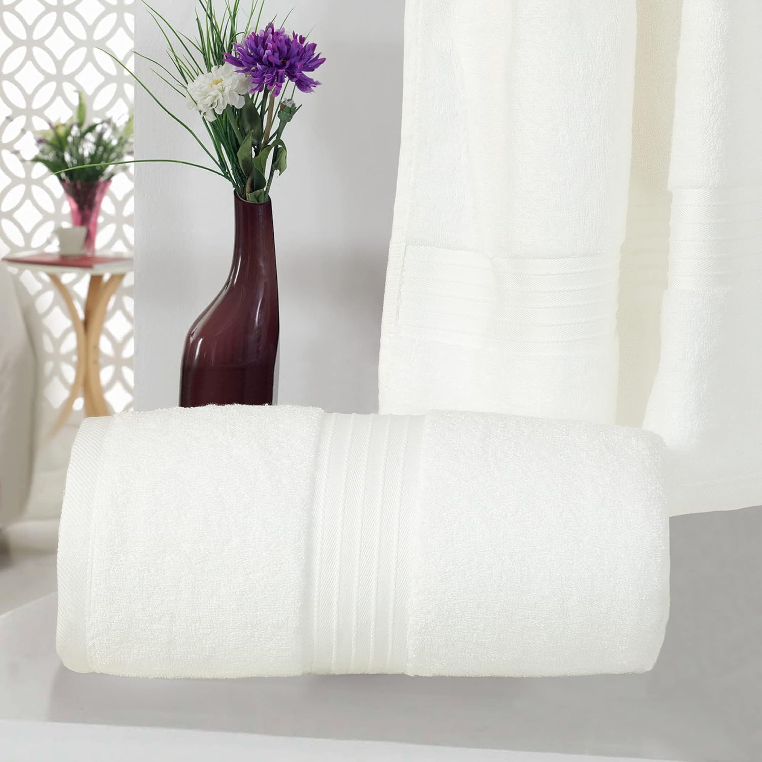 BEYTOR Premium Bath Towels – 100% Cotton – Ultra Soft, Highly Absorbent & Quick-Dry – Perfect for Home, Spa & Hotel – Durable & Plush Towels (50x100cm)