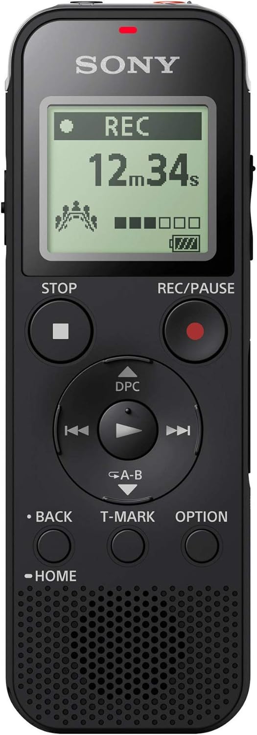 مسجل صوت رقمي ستيريو Sony ICD-PX470 مع مسجل صوت USB مدمج