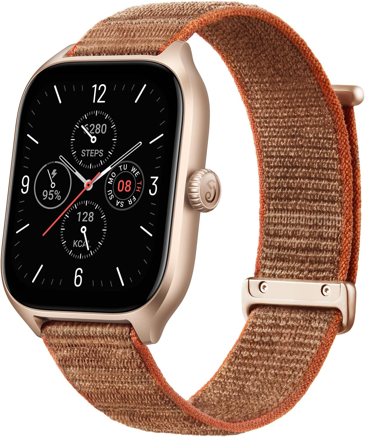 Amazfit Men's Smartwatch, A2168, GTS4-BROWN