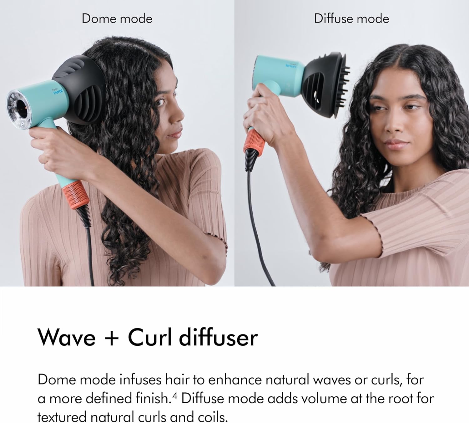 Dyson Supersonic Nural HD16 Hair Dryer | Quick, Intelligent Drying (Strawberry Bronze/Blush Pink) - International Version