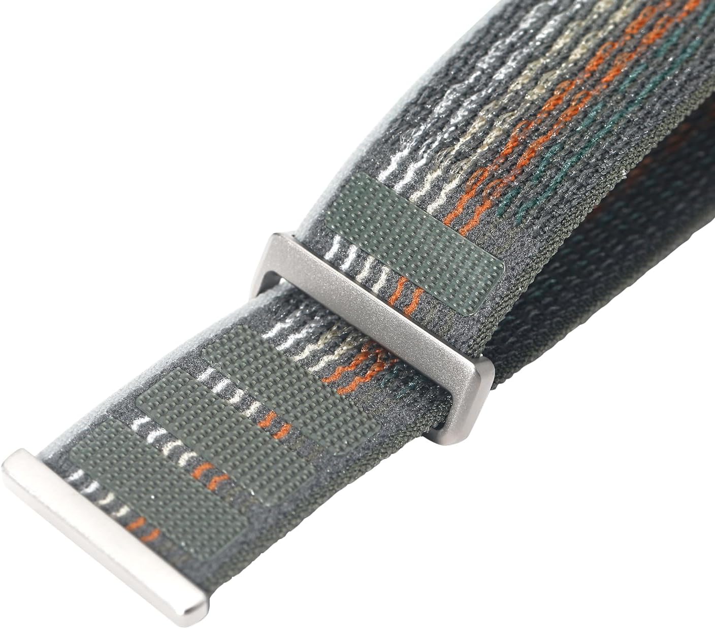 Amazfit Original Smartwatch Replacement Strap, Nylon, 22 mm, Compatible Balance, Cheetah Pro, Cheetah Round, GTR 4, GTR 4 Limited Edition, GTR 3, GTR 3 Pro, GTR 2, Grey