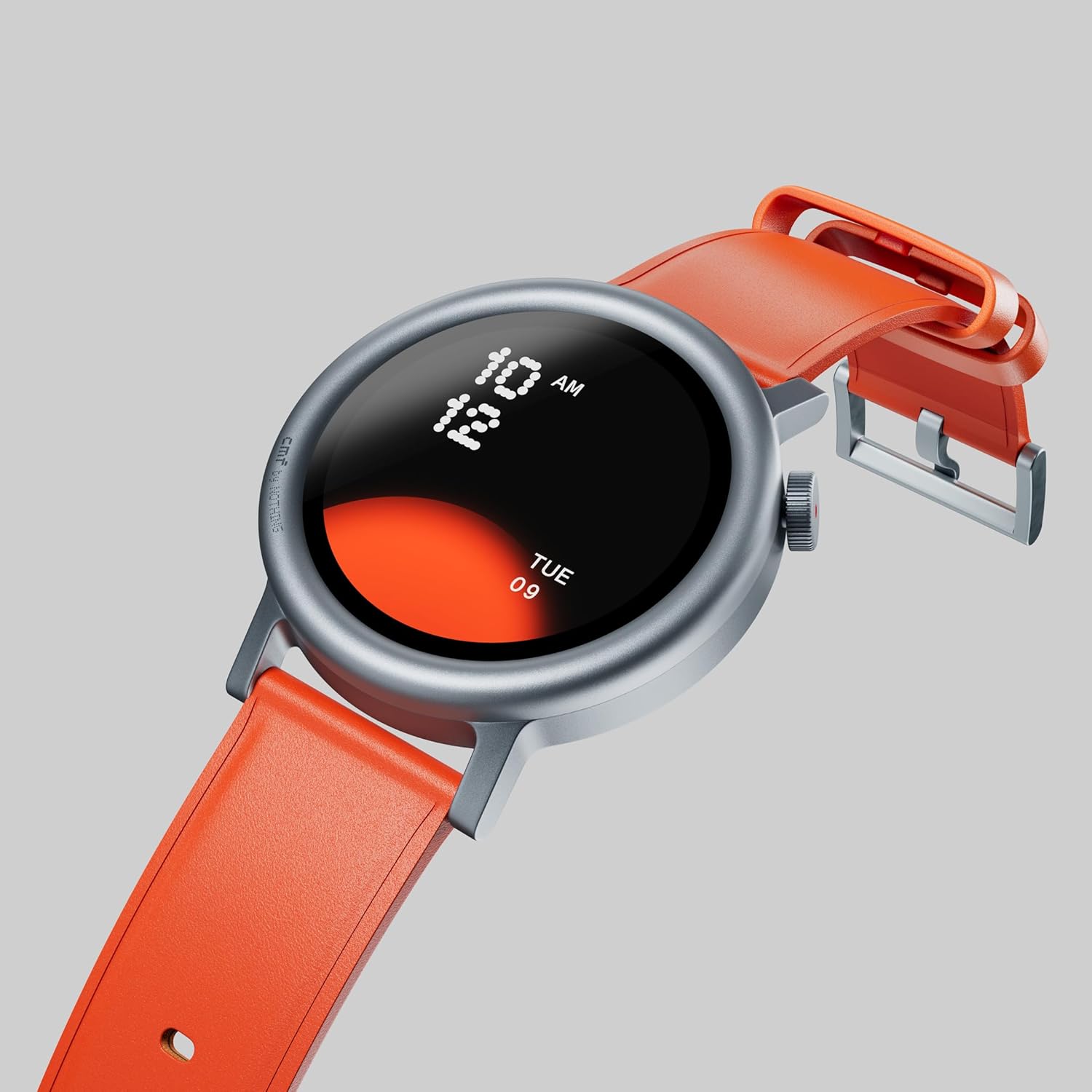 ساعة CMF من Nothing Watch Pro 2، شاشة AMOLED مقاس 1.32 بوصة، نظام تحديد المواقع العالمي (GPS) مدمج متعدد الأنظمة، 120 وضعًا رياضيًا، خوارزمية نوم ذكية، مكالمات بلوتوث مع تقليل الضوضاء بالذكاء الاصطناعي، برتقالي، إصدار الشرق الأوسط