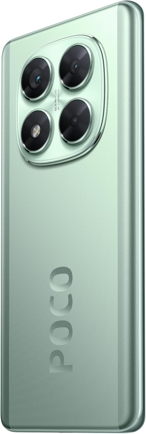 POCO X7 Green 12GB RAM 512GB 5G Mobile | Mediatek Dimensity 7300-Ultra | 1.5K 120Hz AMOLED curved display | 50MP main camera with OIS | IP68 & 5110mAh battery