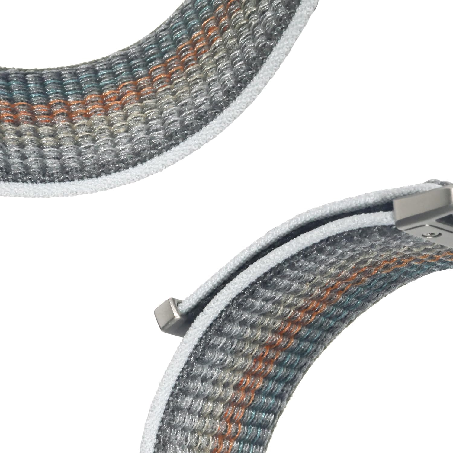 Amazfit Original Smartwatch Replacement Strap, Nylon, 22 mm, Compatible Balance, Cheetah Pro, Cheetah Round, GTR 4, GTR 4 Limited Edition, GTR 3, GTR 3 Pro, GTR 2, Grey