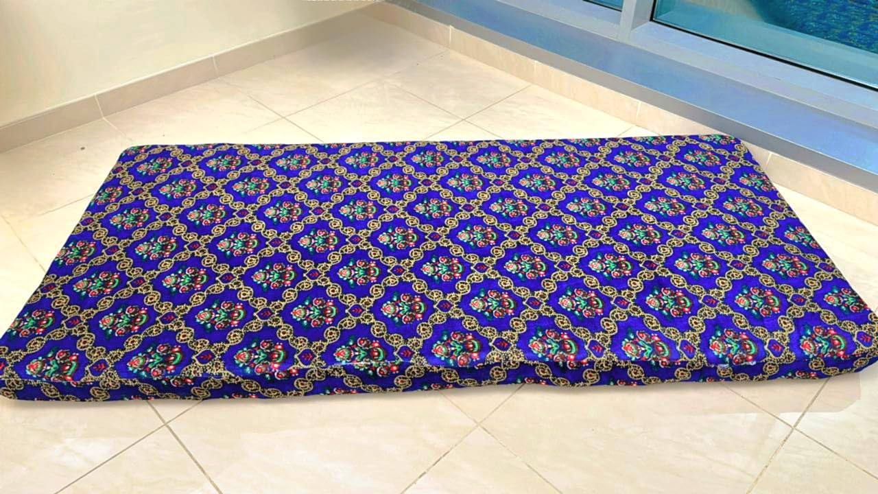طقم لحاف مريح مقاس كينج، مكون من 6 قطع، قطن مطرز بنقوش زهرية، لون أبيض
