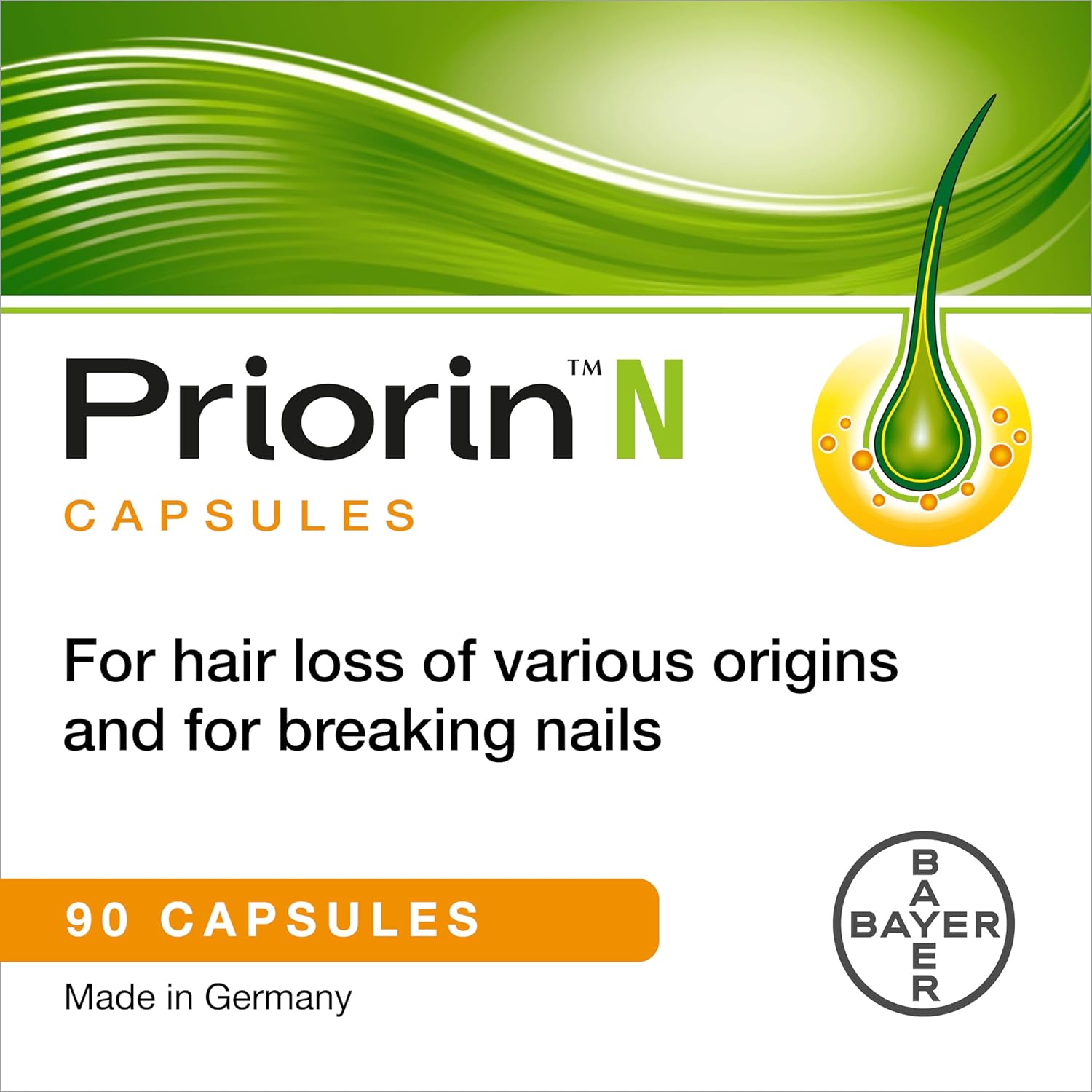 Priorin N Capsules 90 For Hair And Nails