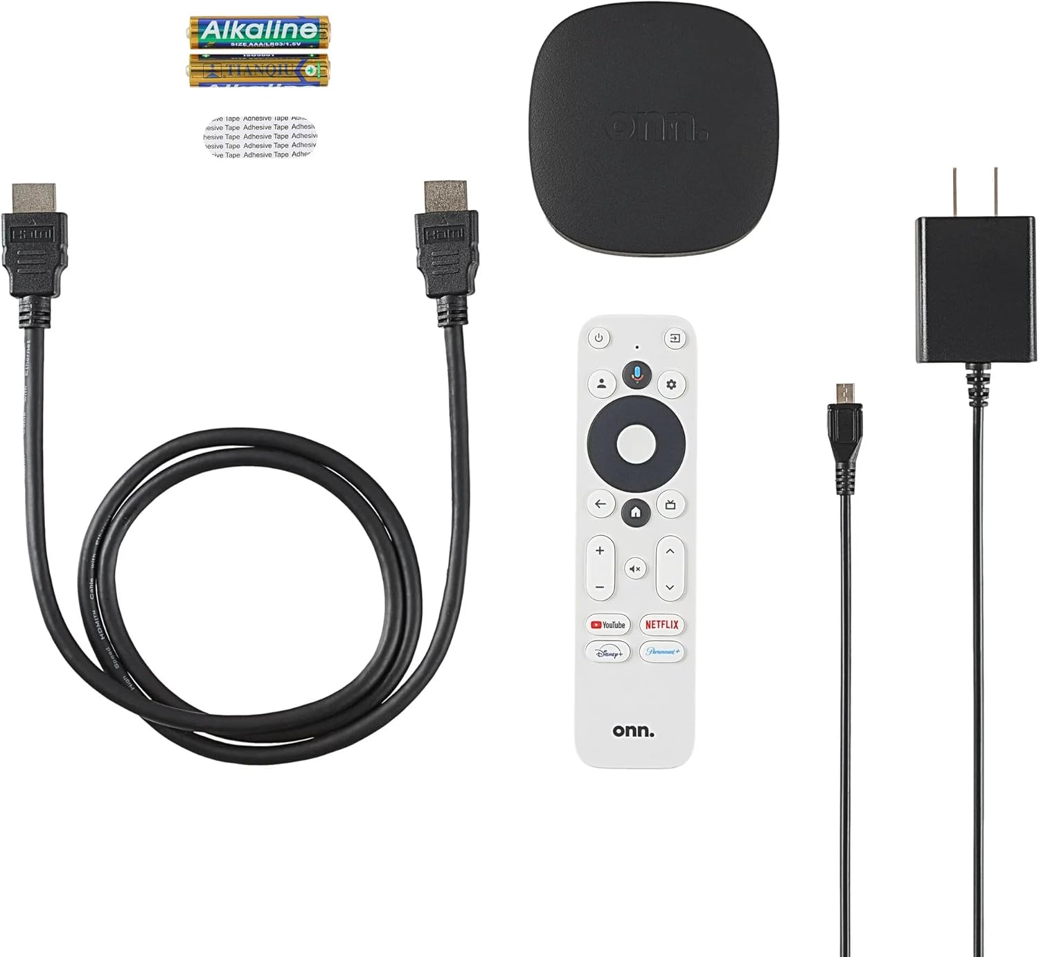 onn onn. Google TV 4K UHD Resolution Streaming Box with Remote Control