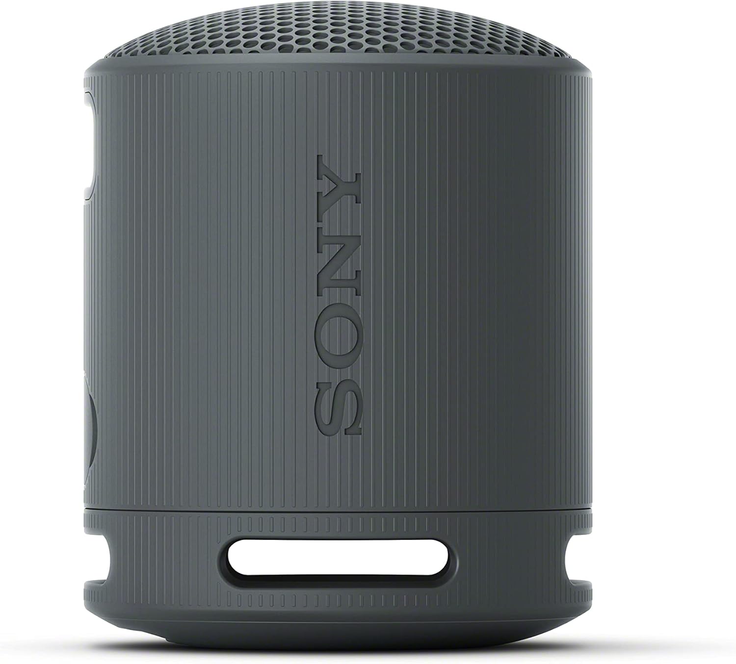Sony SRS-XB100 Wireless Bluetooth Portable Lightweight Super-Compact Travel Speaker, Extra-Durable IP67 Waterproof & Dustproof, 16 Hour Battery, Versatile Strap, and Hands-Free Calling, Black New