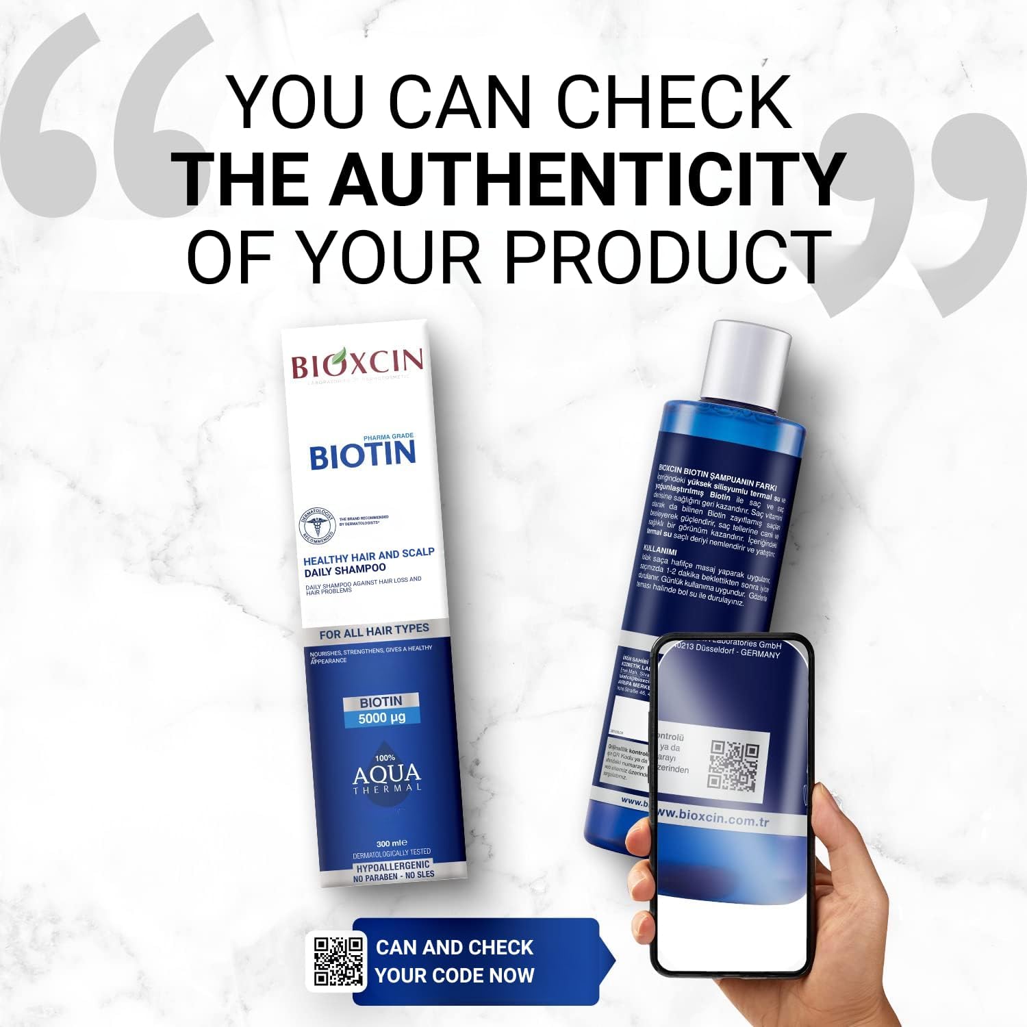 BİOXCİN Biotin Shampoo 300 ml