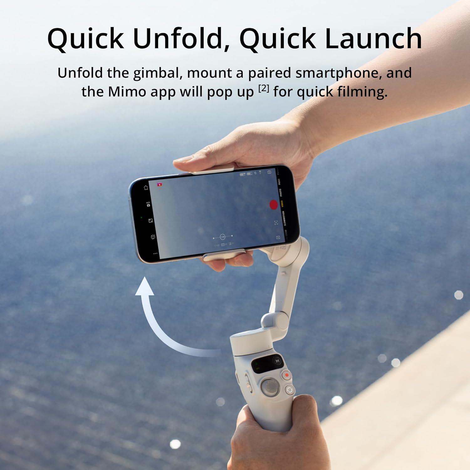 مثبت DJI Osmo Mobile 7 Gimbal لأجهزة iPhone وAndroid، حامل ثلاثي مدمج، خفيف الوزن للغاية، قبضة مريحة، مثبت ثلاثي المحاور للهاتف، ActiveTrack 7.0، أدلة التصوير، تعديل بلمسة واحدة، استخدام لمدة 10 ساعات، شحن الهاتف