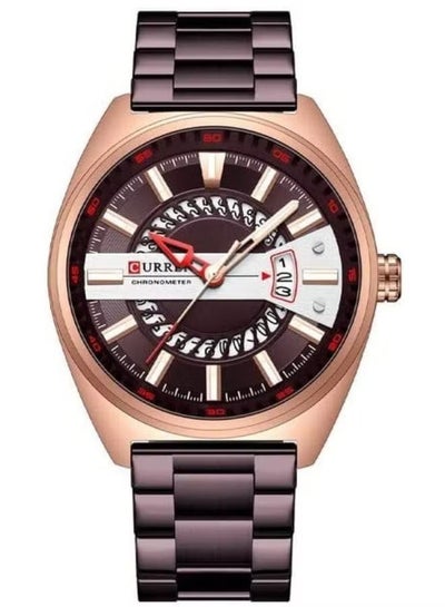 CURREN 8403 Fashion Stainless Steel Watch Casual Analog Date Water Resist For Men