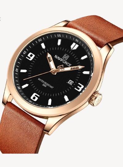 New NAVIFORCE Design 2022 Men's Sports Leather Quartz Watches Waterproof Luxury High Quality Male Watch Reloj Hombre