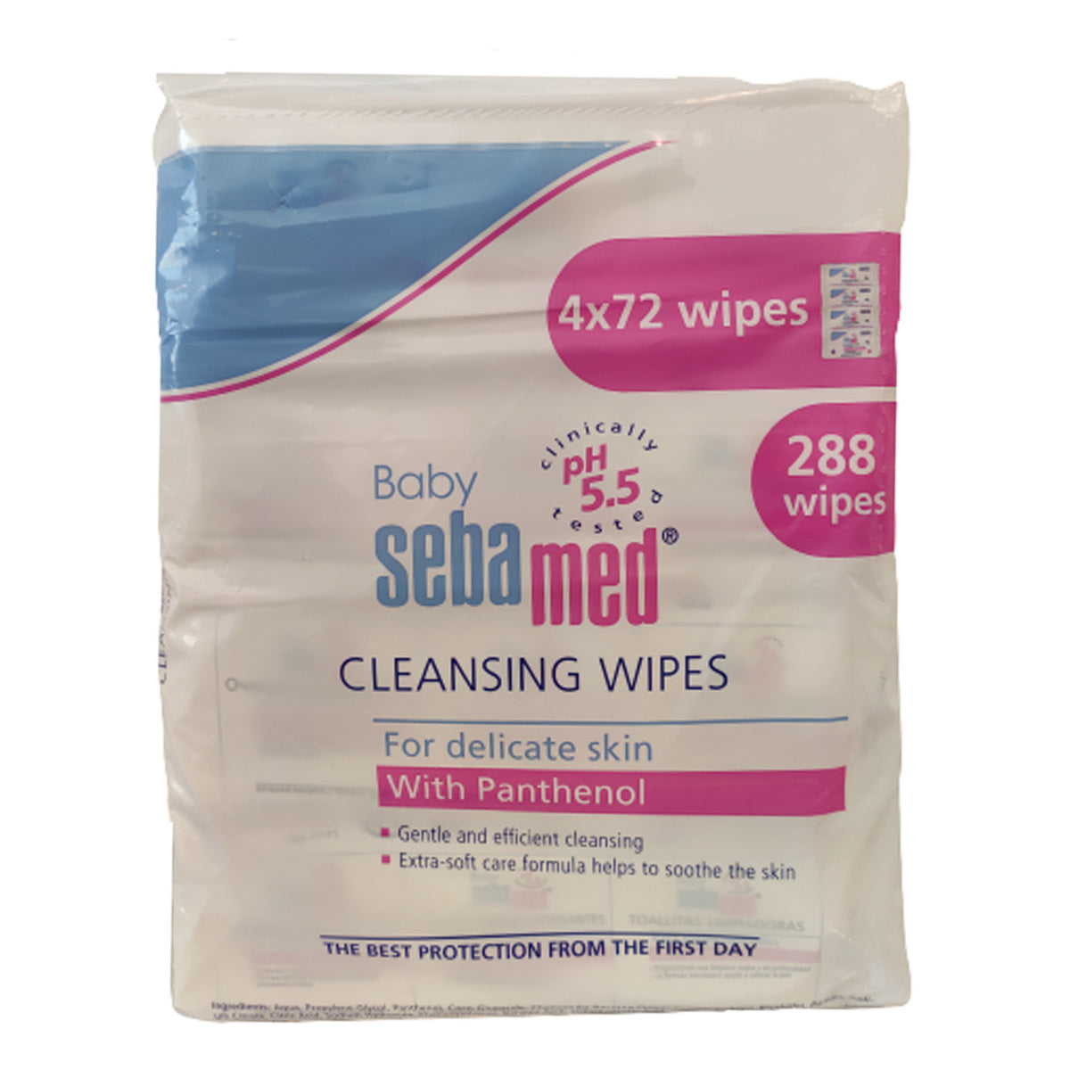 Sebamed Baby Wet Wipes 4X72S