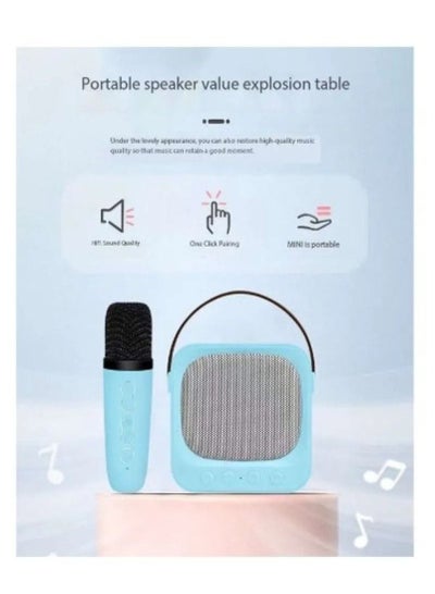 مكبر صوت بلوتوث لاسلكي Mini SD-503 - أزرق