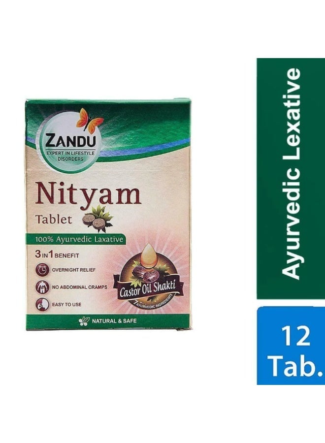 Zandu Nityam 12 Tablets