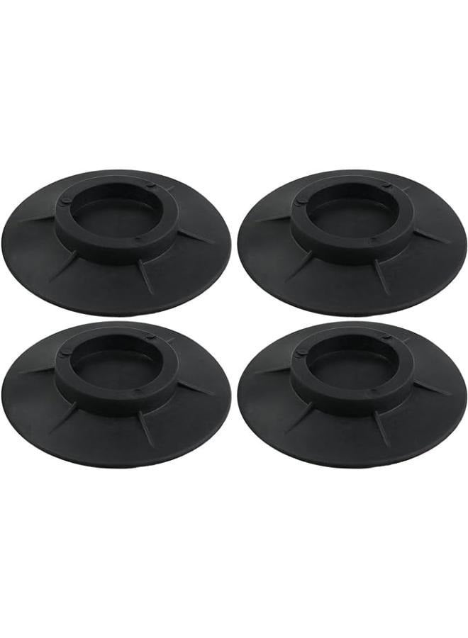 4PCS Washing Machine Foot Pads Anti Vibration Rubber Feet Anti-Slip Anti Shock Mat Universal for Washer Dryers Noise Dampening