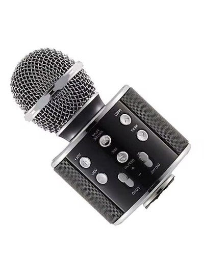 Wireless Handheld Karaoke Microphone WS858 Black/Silver