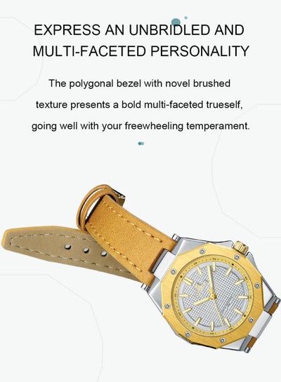 NAVIFORCE NF5026 كوارتز سوار جلدي فاخر نساء بسيط سيدة ساعة مقاوم للماء نساء ساعات أنثى ساعة Reloj Mujer