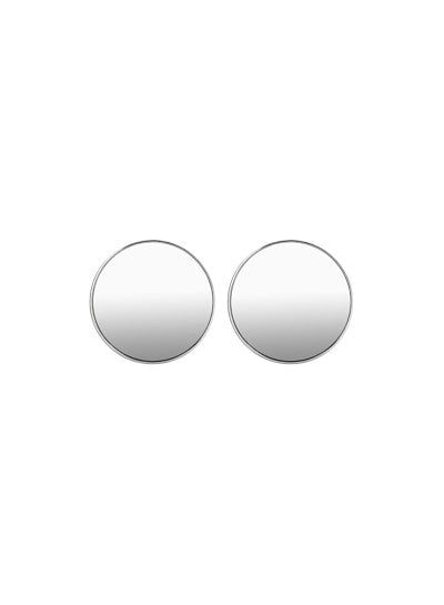 Automotive MI-439 2" 2 Inch Stick on Blind Spot Aluminum Border Style Mirror