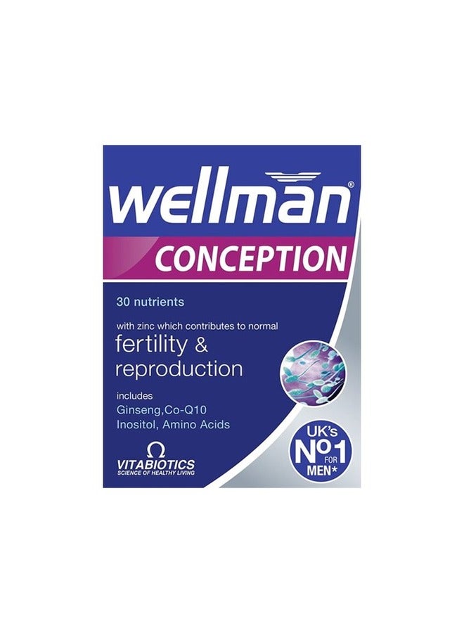 Vitabiotics Wellman Conception 30 Tablets