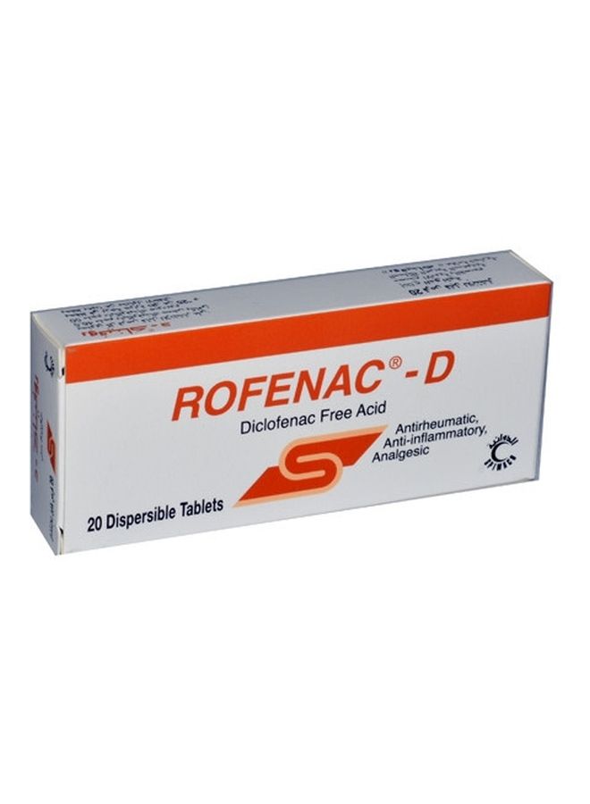 Rofenac D 50Mg Tab 20S