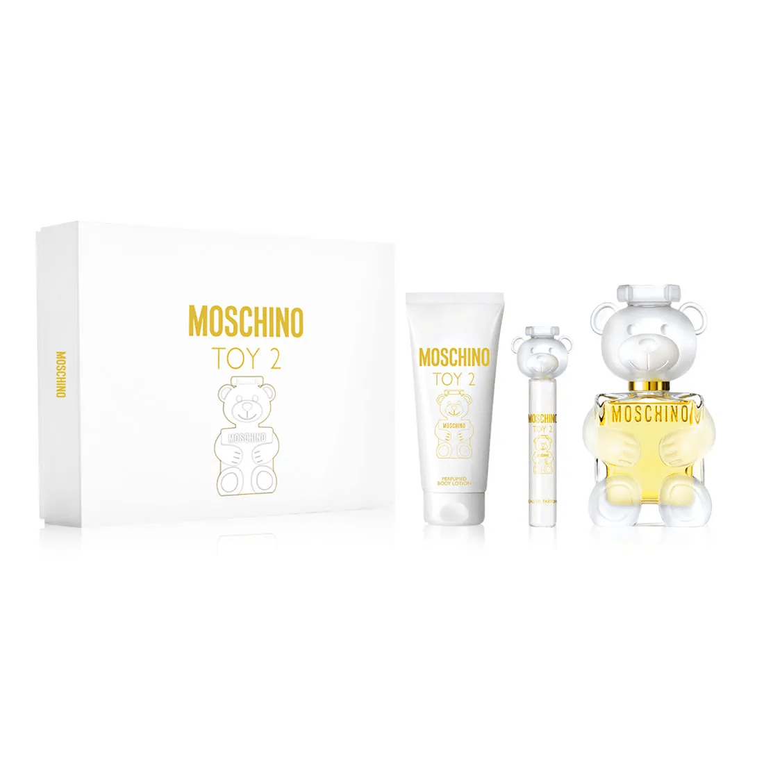MOSCHINO TOY 2 EDP HER 100ML 4PCS SET
